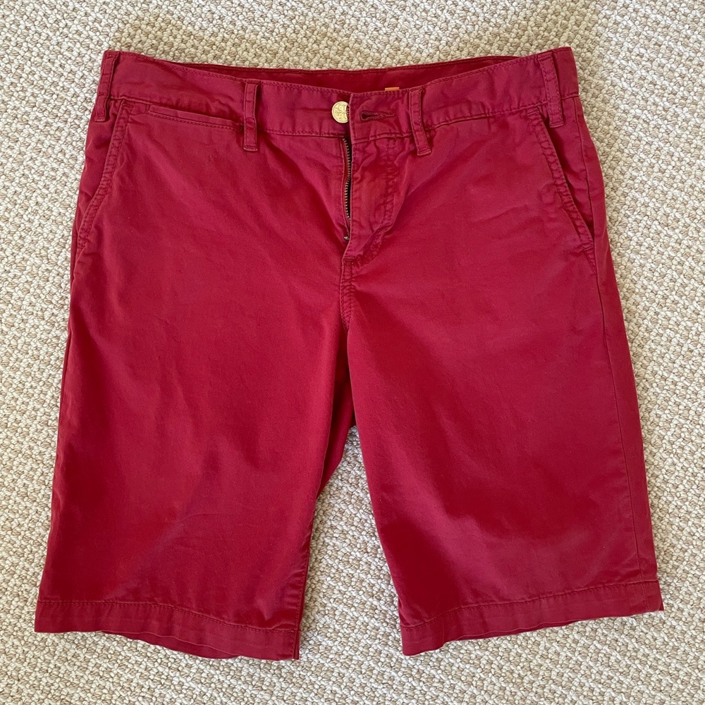 Tory Burch Red Bermuda Shorts - size 27